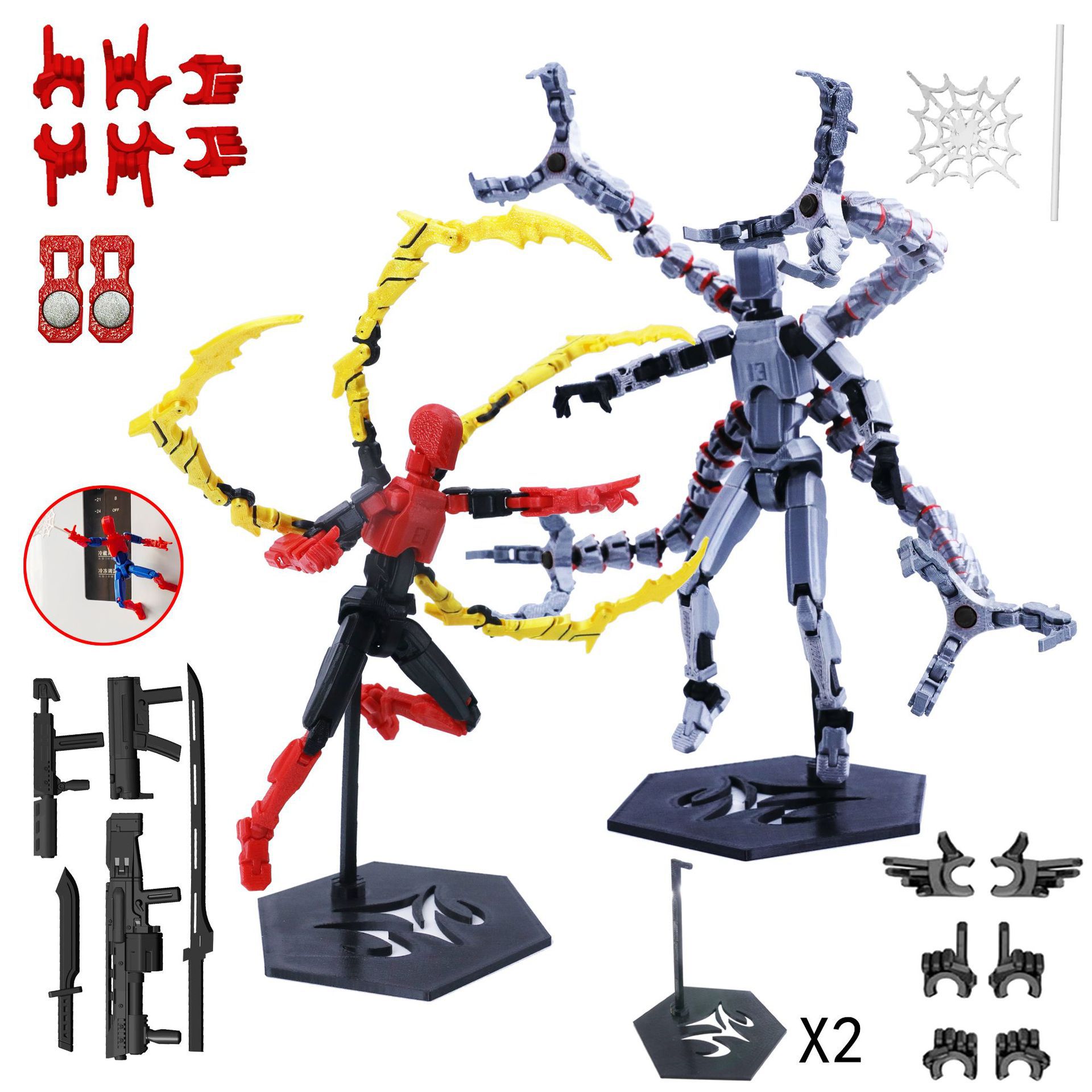 3D Printing Robot - 3D 프린팅 로봇 모델 장난감 가동