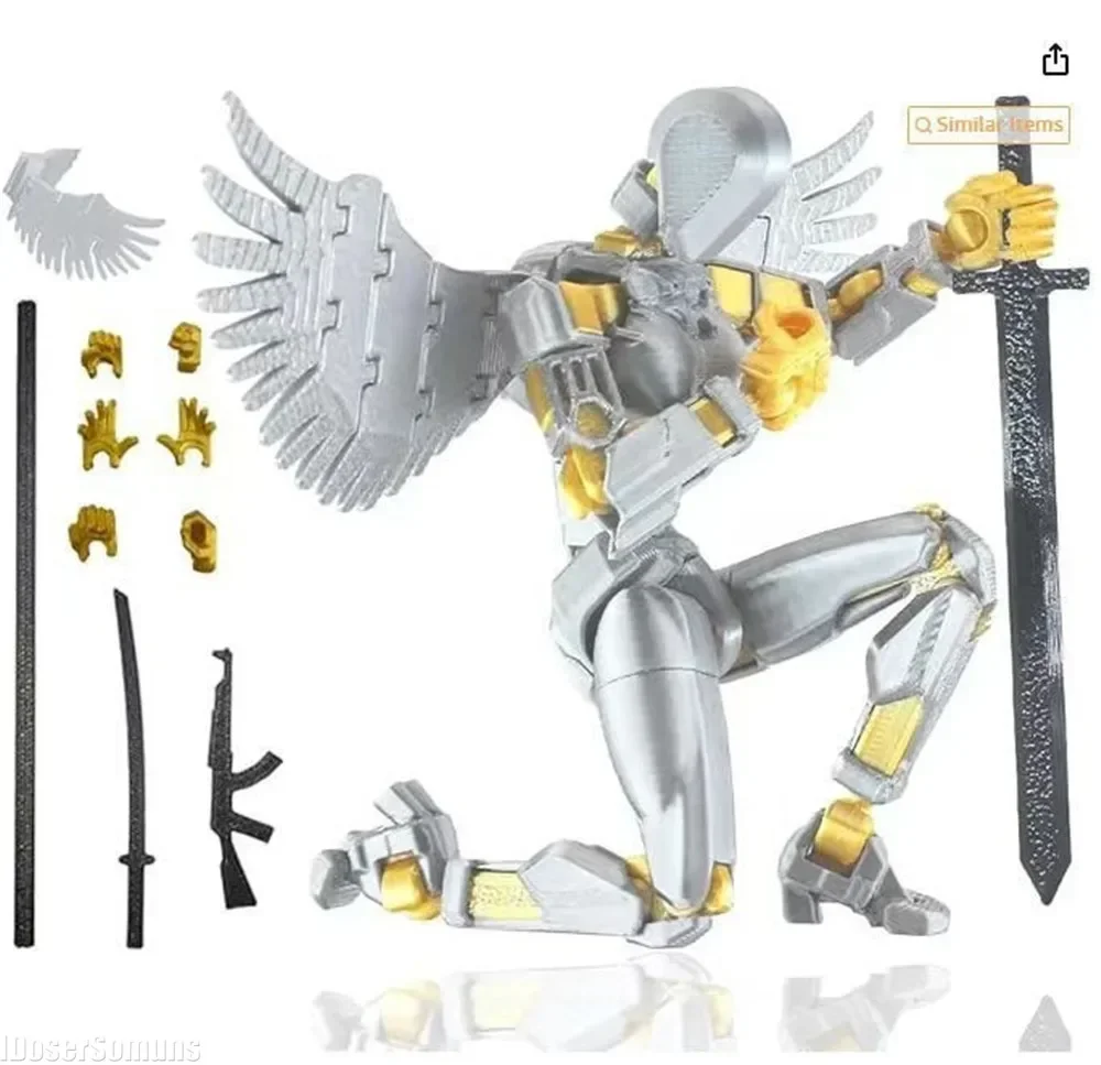 3D Printing Robot - 3D 인쇄 장난감 액션 피규어 DIY