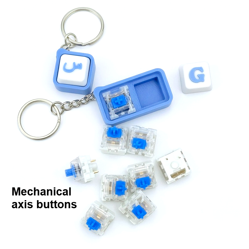 3D Printing Keyboard Keys - 새로운 기계식 스위치 피젯 토이 DIY