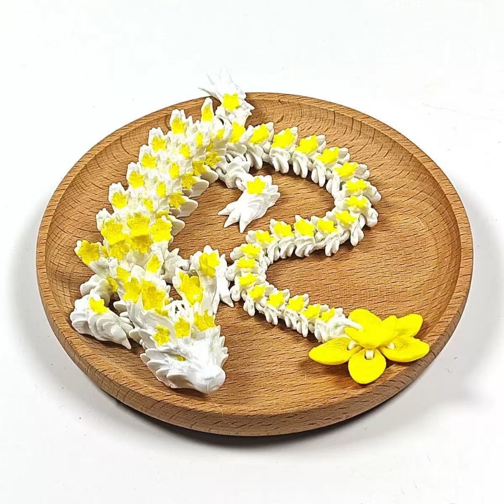 3D Printing Idea - 시뮬레이션된 눈을 가진 3D 프린팅 드래곤