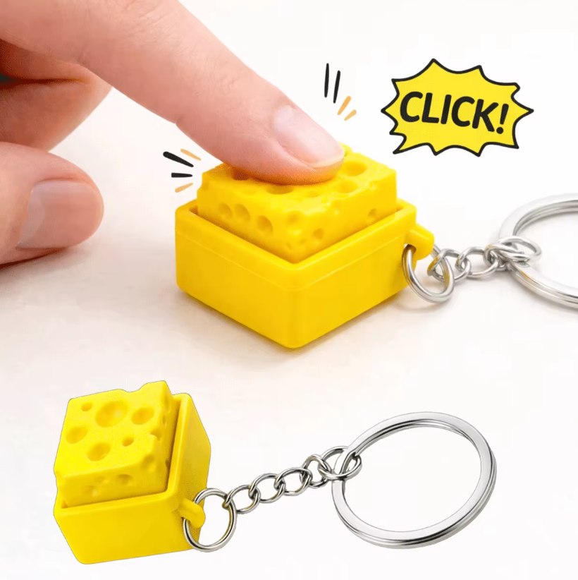 3D Printing Idea - 3D 프린팅 미니 치즈 키보드 클리커