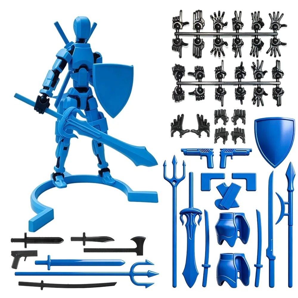 3D Printing Robot - 조립식 자석 3D 프린팅 마네킹 T13