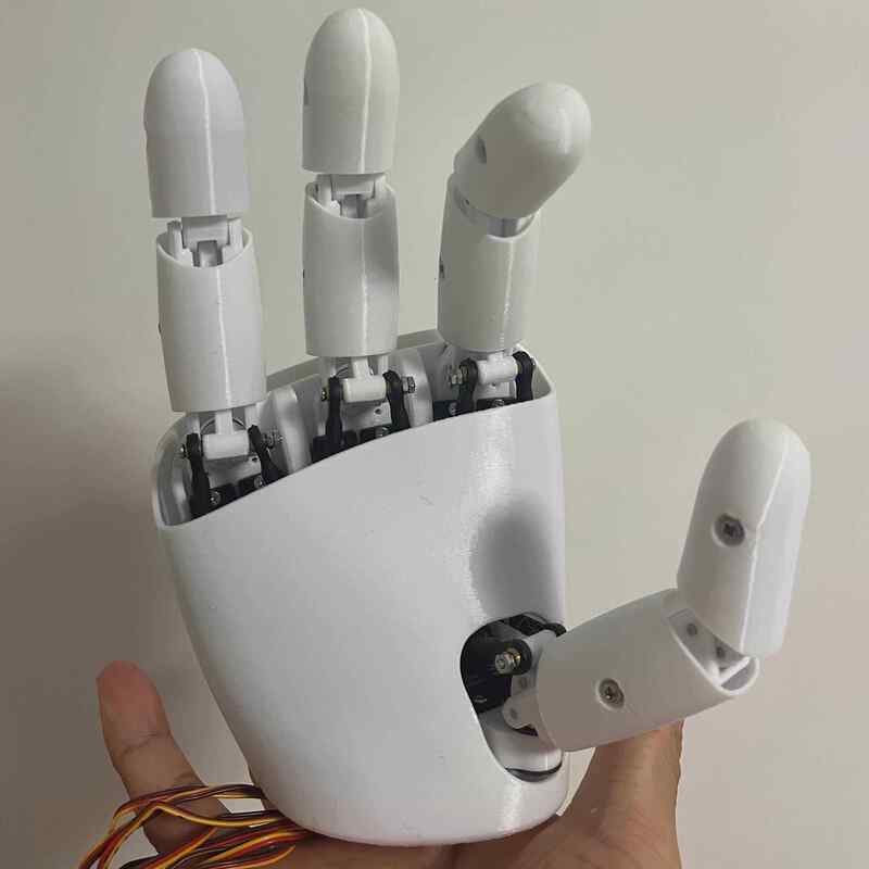 3D Printing Robot - AmazingHand 8 DOF 로봇 손 3D