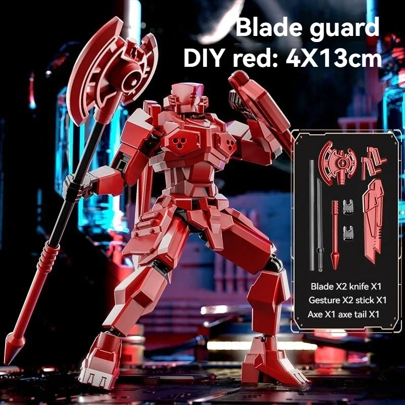 여러 스타일링 블레이드 전사 로봇 모델 럭키 피규어 어 - 3D Printing Robot 리뷰 및 가격