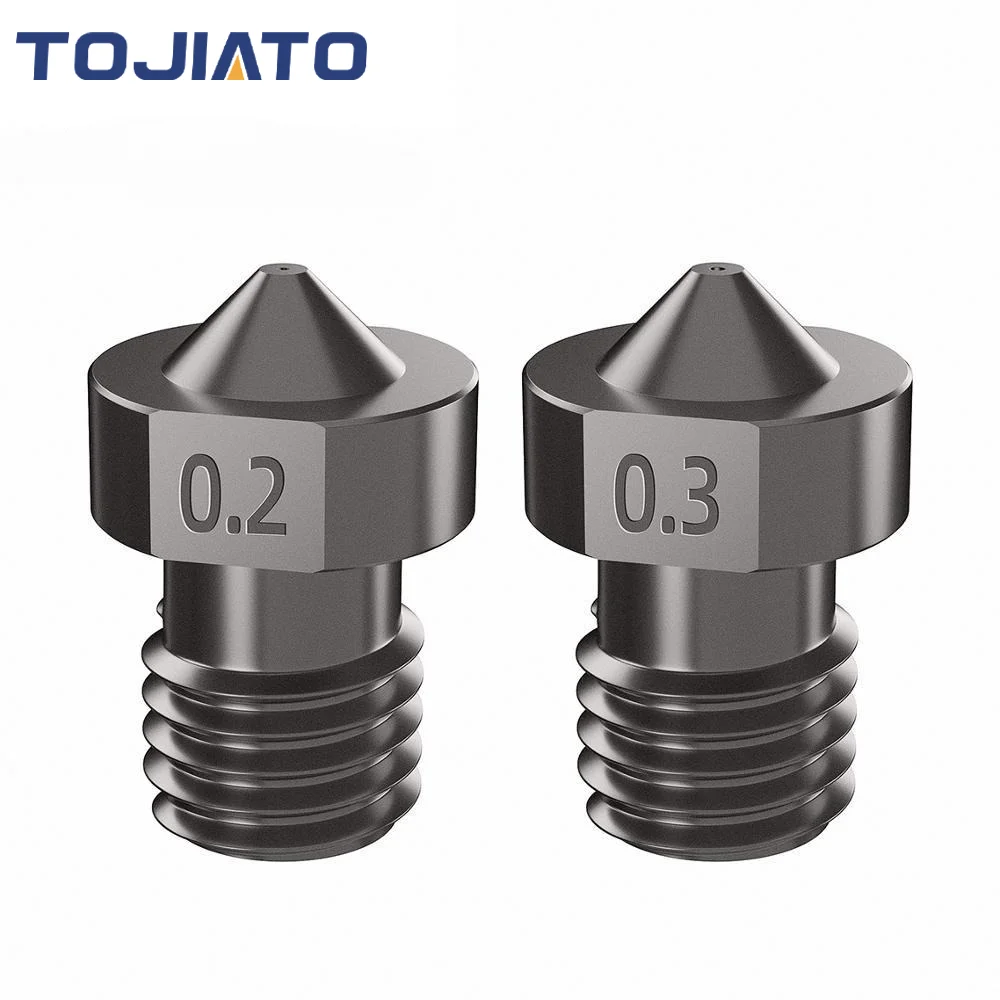 2pcs E3D V6 경화 강철 노즐 0.2/0.4/0 - 3D Printing Industry 리뷰 및 가격