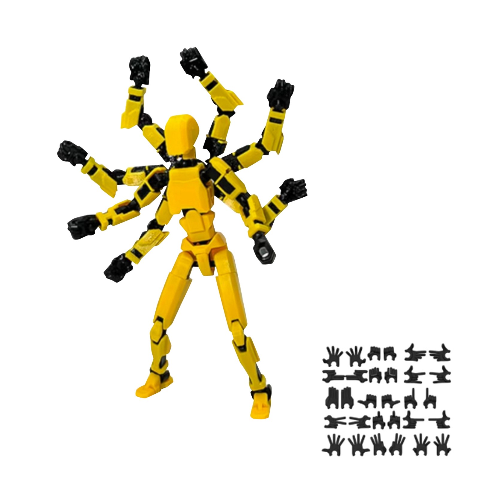 다관절 이동식 모양 변경 로봇, 8 날개, 여성 액세서 - 3D Printing Robot 리뷰 및 가격