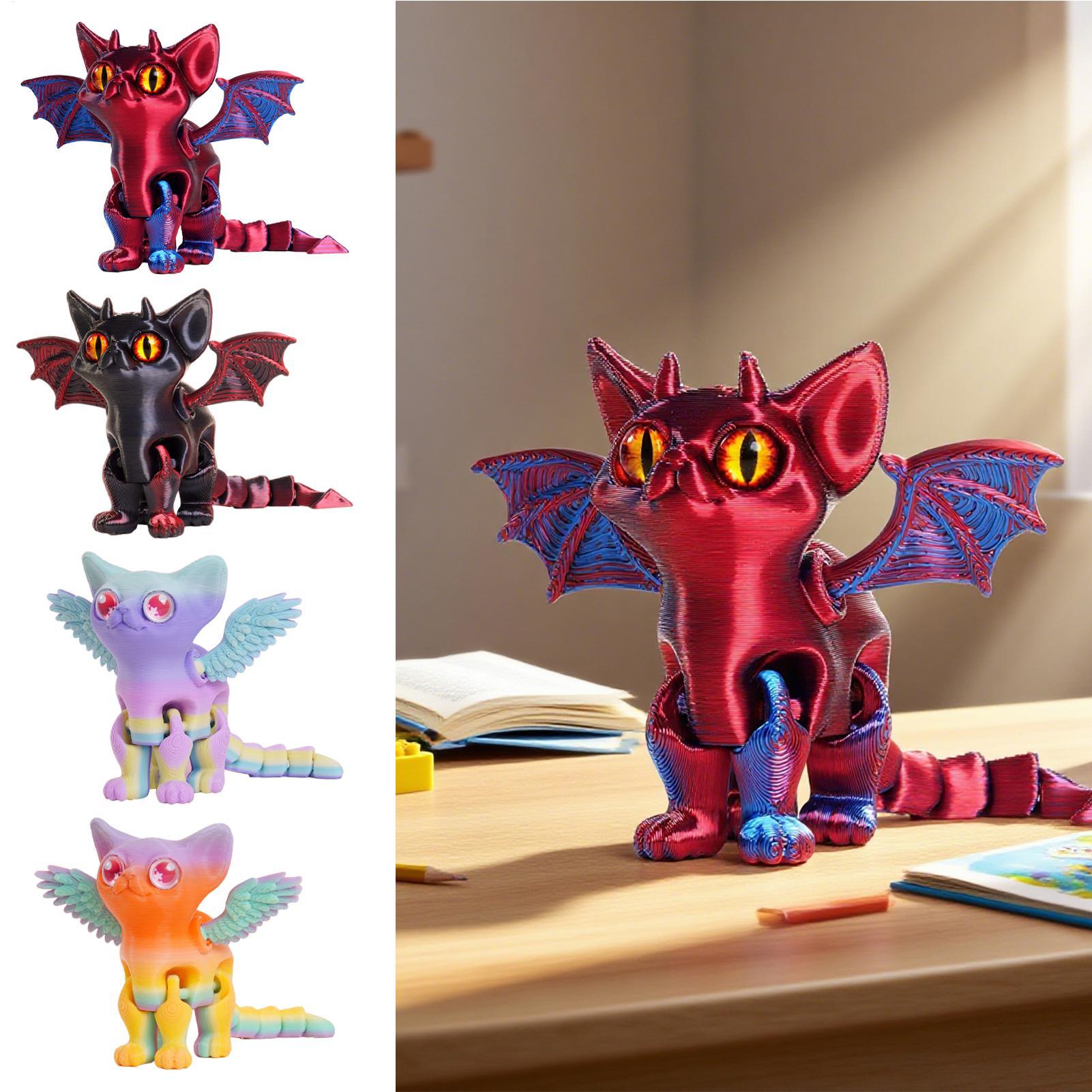 3D 프린팅 동물 3D 프린팅 고양이 동물 피규어, 책 - 3D Printing Desk 리뷰 및 가격