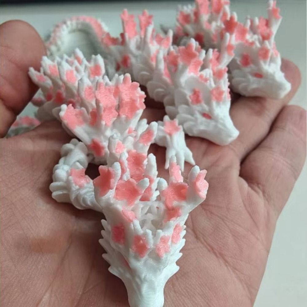 시뮬레이션된 눈을 가진 3D 프린팅 드래곤 사쿠라 드래 - 3D Printing Idea 리뷰 및 가격
