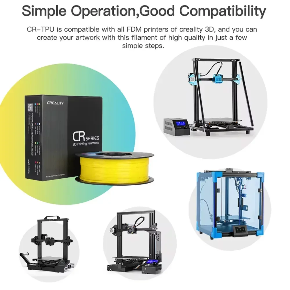 Creality 오리지널 CR-TPU 필라멘트 1.0K - 3D Printing High Temperature Materials 리뷰 및 가격