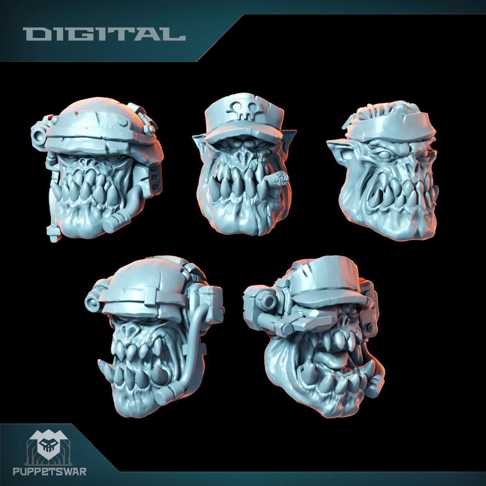 Orc Ultimate Badasses Squad, 녹 - 3D Printing Robot 리뷰 및 가격