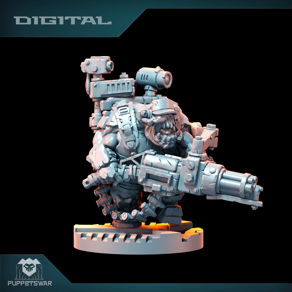 Orc Ultimate Badasses Squad, 녹 - 3D Printing Robot 리뷰 및 가격