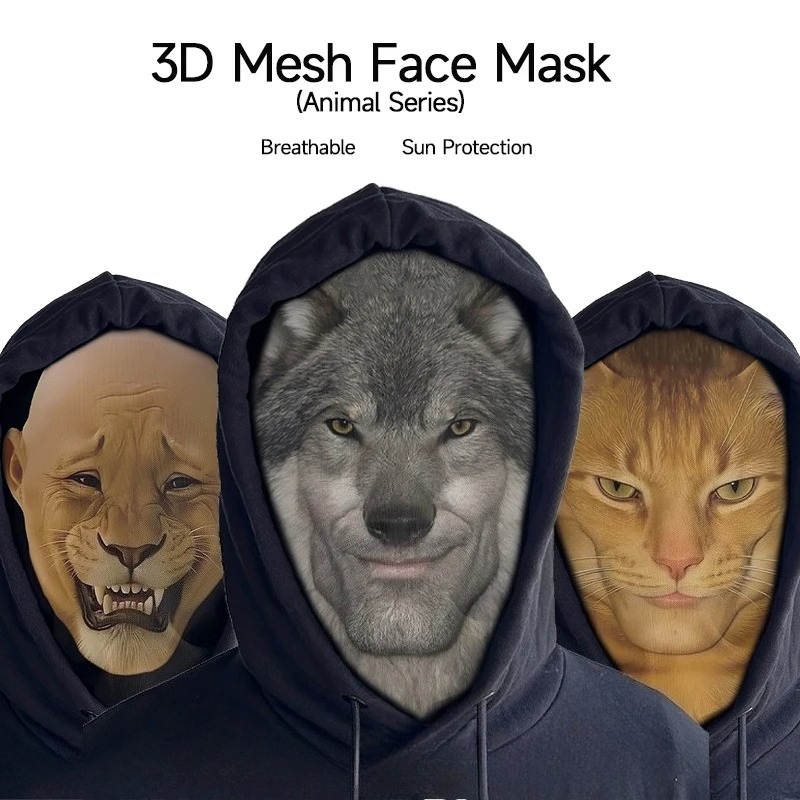 3D 프린팅 통기성 메쉬 마스크 불리독 고양이 동물 헤 - 3D Printing Nylon 리뷰 및 가격