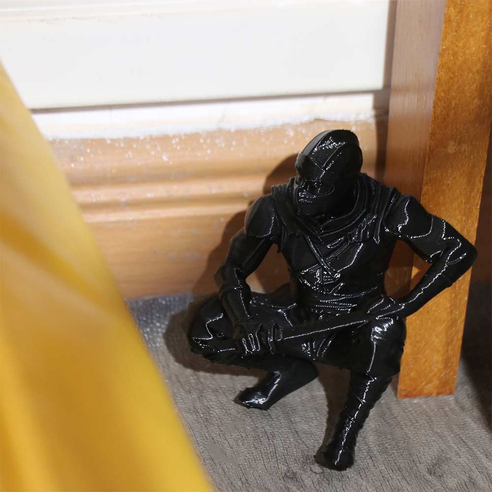 재미있는 닌자 전사 장식품 창의적인 장식 3D 프린팅  - 3D Printing Desk 리뷰 및 가격