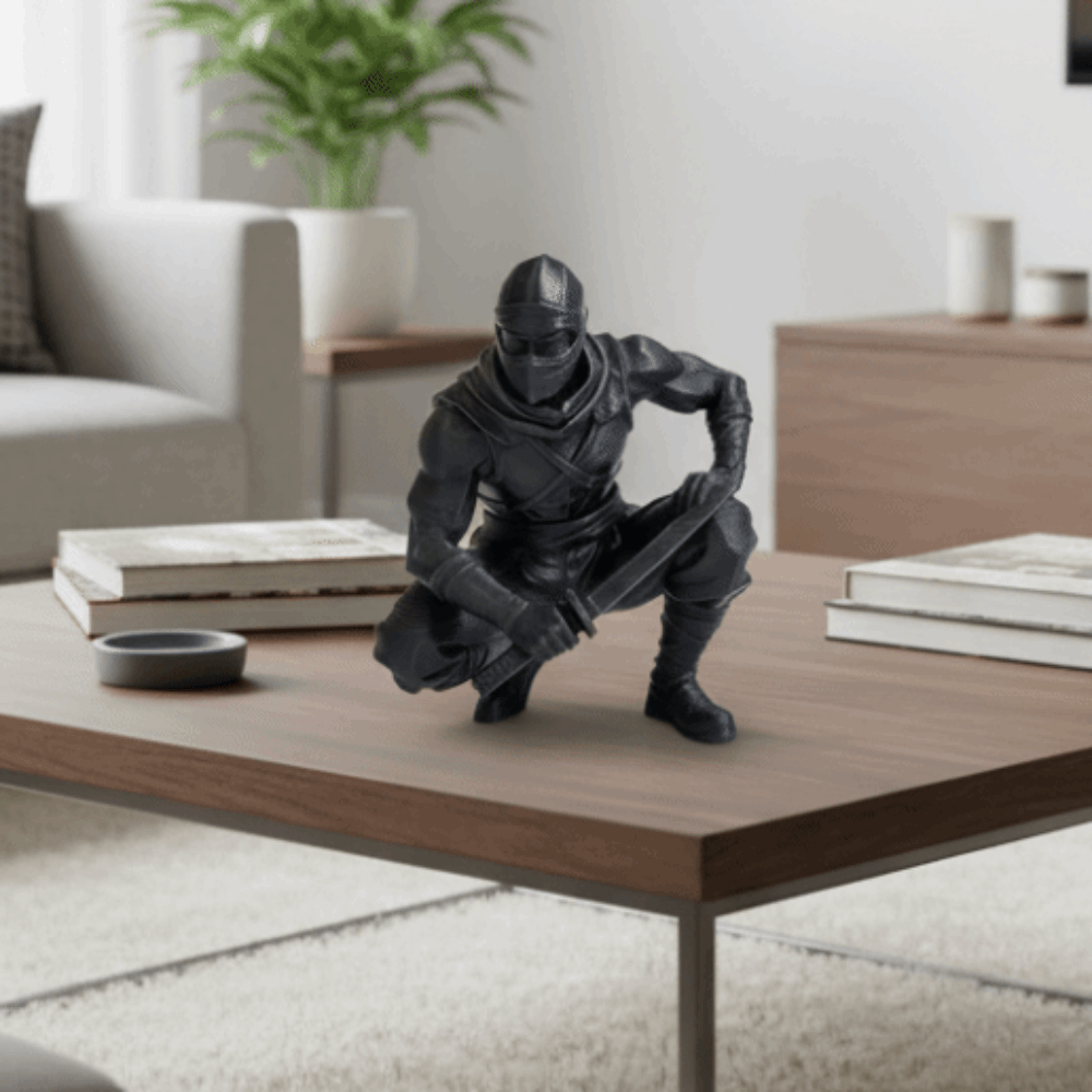 재미있는 닌자 전사 장식품 창의적인 장식 3D 프린팅  - 3D Printing Desk 리뷰 및 가격