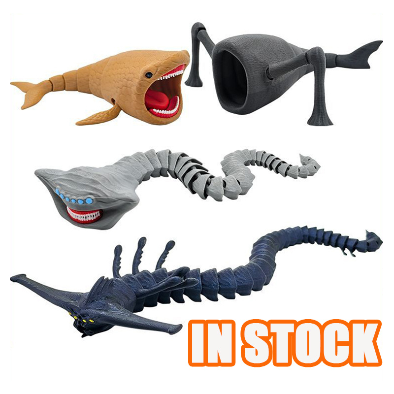 심해의 피라냐가 대형 레비아탄의 3D 프린팅 액션 피규 - 3D Printing Idea 리뷰 및 가격