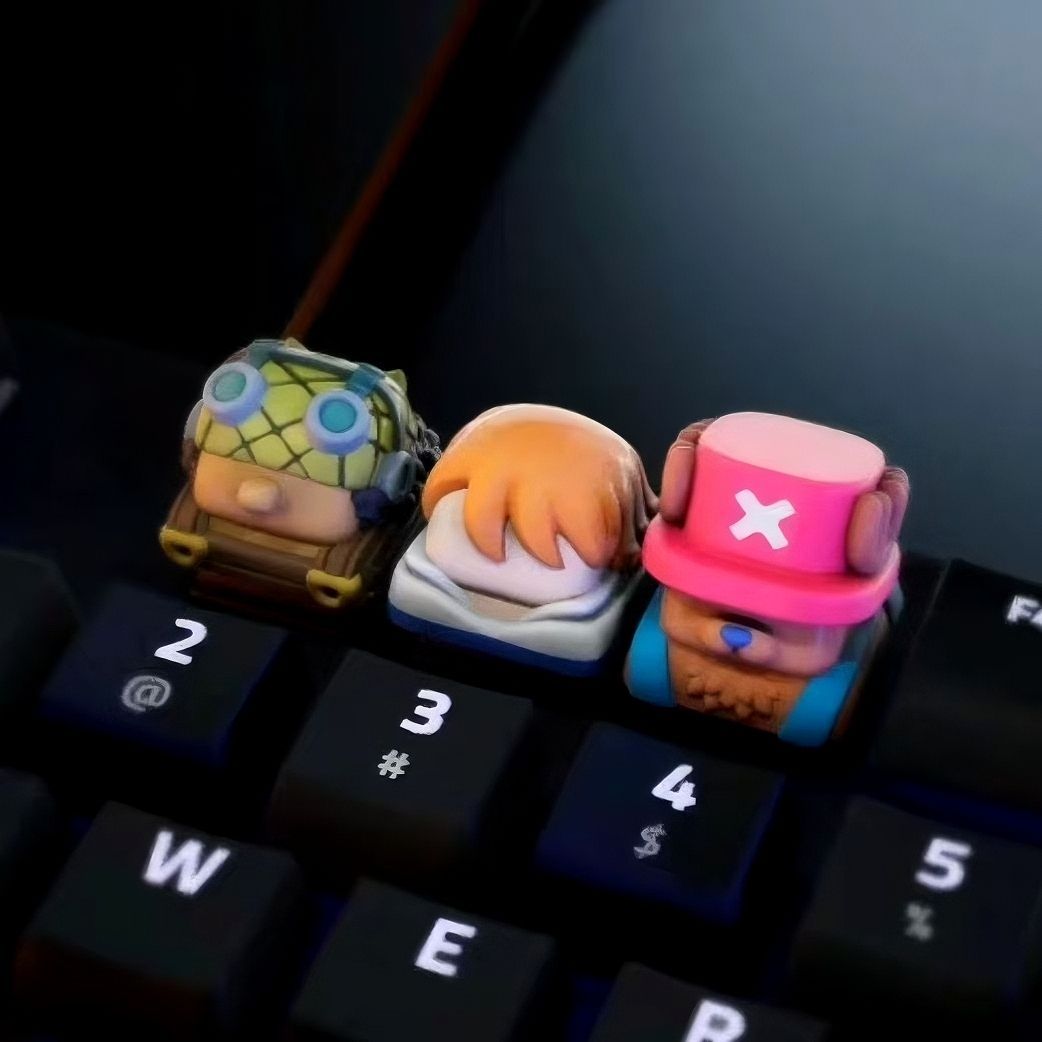 원피스 초파르 나미 애니메이션 만화 귀여운 3D 키캡  - 3D Printing Keyboard Keys 리뷰 및 가격