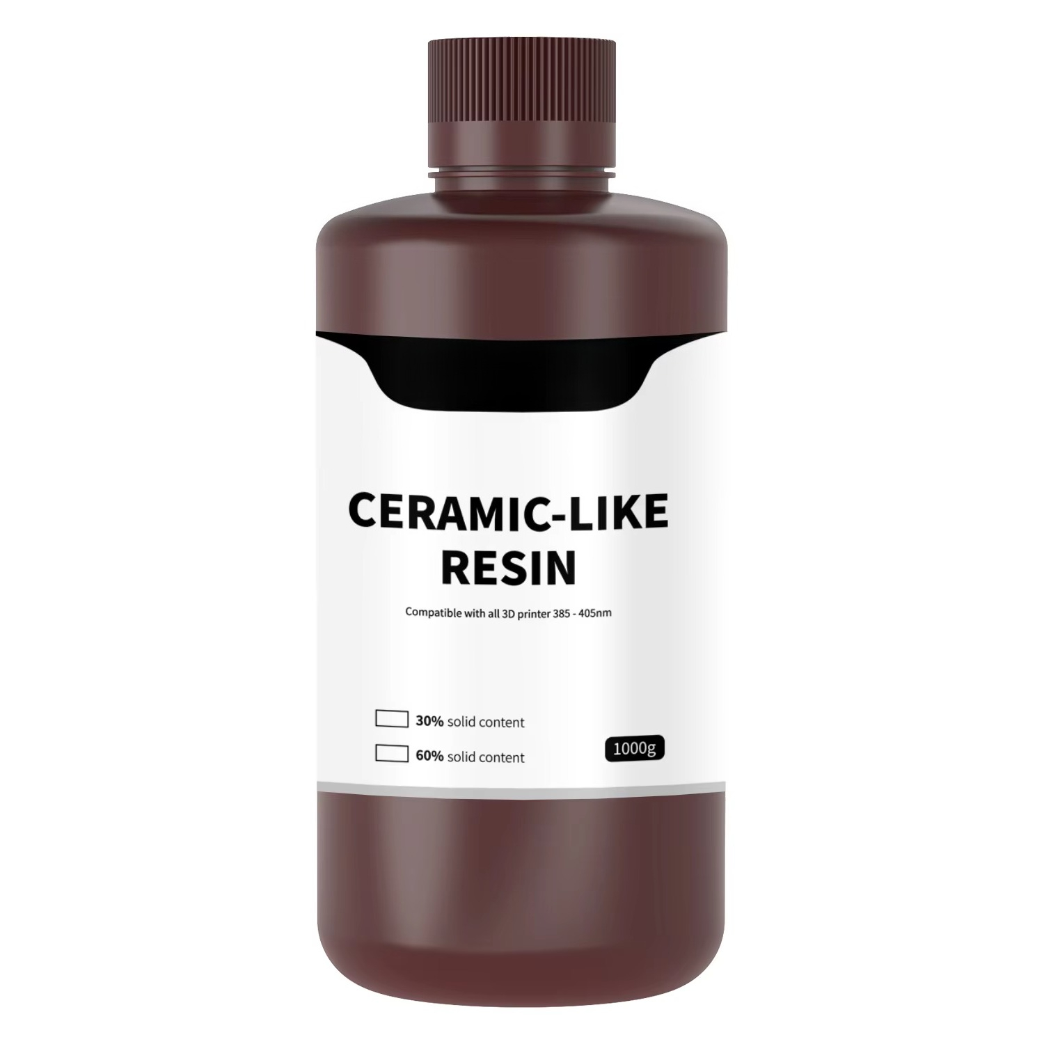 1KG 고온 내성 UV 광경화성 수지 흰색 세라믹 질감 - 3D Printing High Temperature Materials 리뷰 및 가격