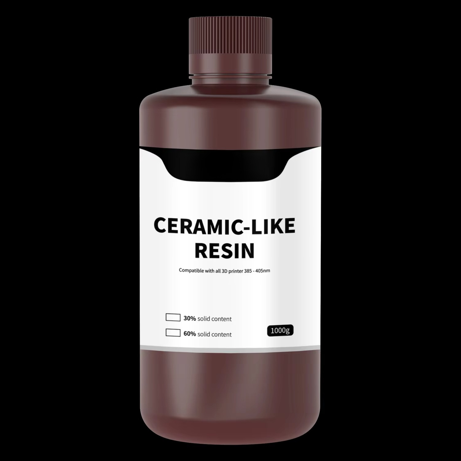 1KG 고온 내성 UV 광경화성 수지 흰색 세라믹 질감 - 3D Printing High Temperature Materials 리뷰 및 가격