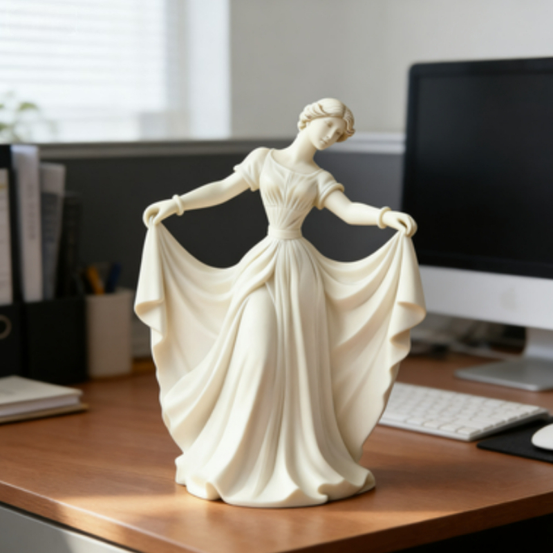 3D 프린팅 발레 조각상 - 책장 장식용 우아한 댄서  - 3D Printing Technology 리뷰 및 가격