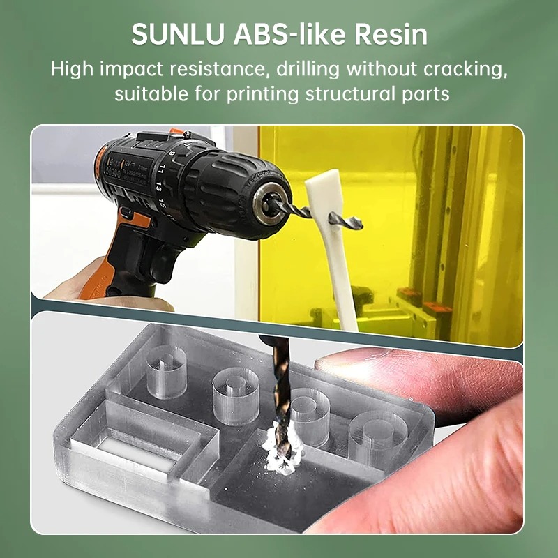 SUNLU 3KG ABS-유사/ 표준 / 수세형 레진  - 3D Printing Uv Resin 리뷰 및 가격