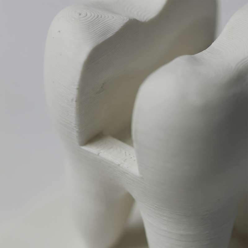 3D 프린팅된 치아 모양 명함 홀더 치과 진료소 접수  - 3D Printing Desk 리뷰 및 가격