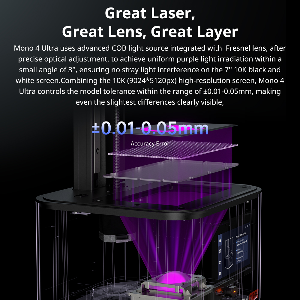 ANYCUBIC 포톤 모노 4 울트라 V2   LCD  - 3D Printing Uv Resin 리뷰 및 가격